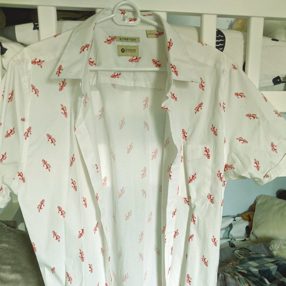 Haggar Hawaiian Shirt